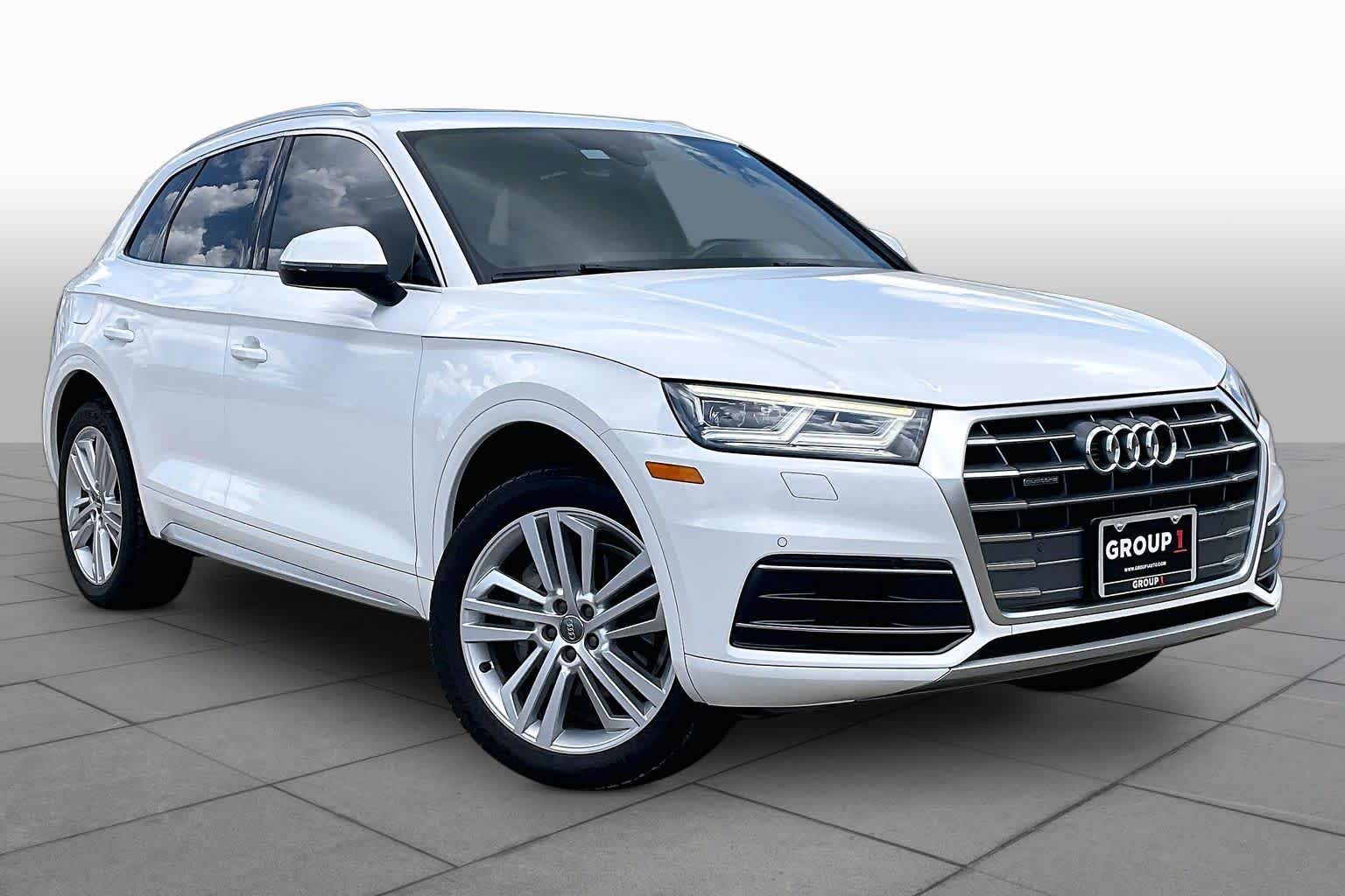 2018 Audi Q5 Premium Plus Ibis White at Group 1 Toyota Southwest