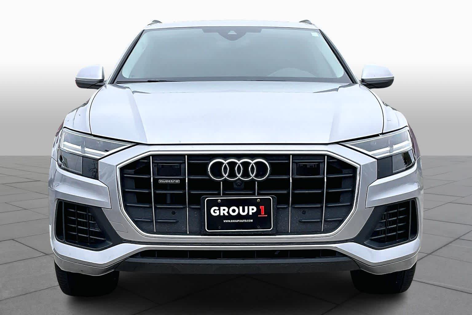 2022 Audi Q8 Premium Plus Florett Silver Metallic at BMW of West Houston