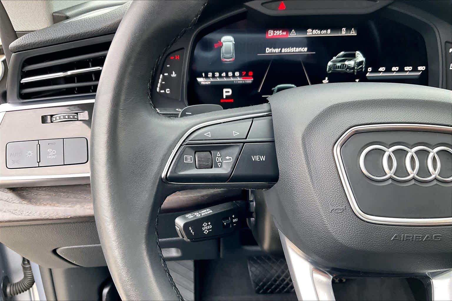 2022 Audi Q8 Premium Plus Florett Silver Metallic at BMW of West Houston