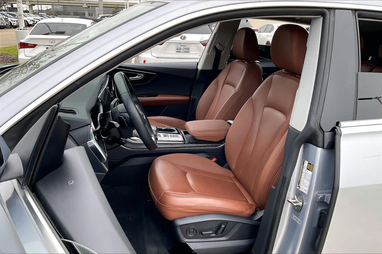 2022 Audi Q8 Premium Plus Florett Silver Metallic at BMW of West Houston
