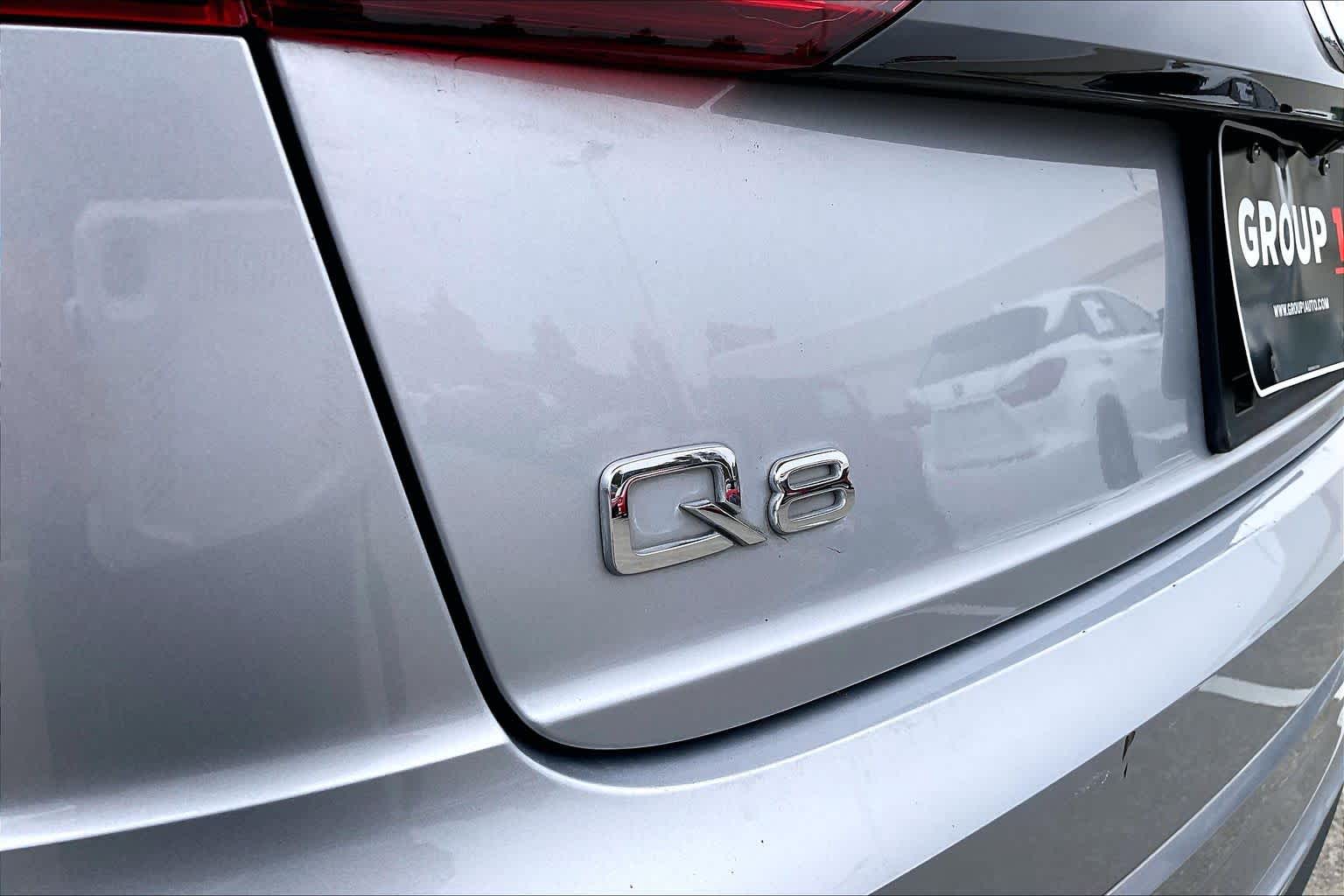 2022 Audi Q8 Premium Plus Florett Silver Metallic at BMW of West Houston