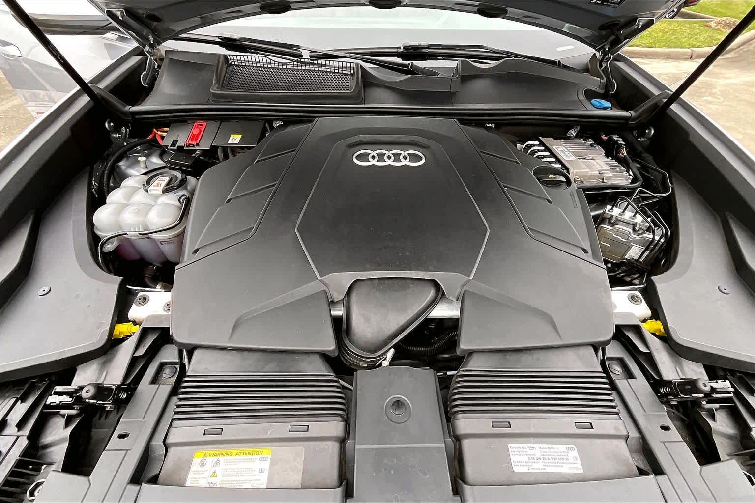 2022 Audi Q8 Premium Plus Florett Silver Metallic at BMW of West Houston