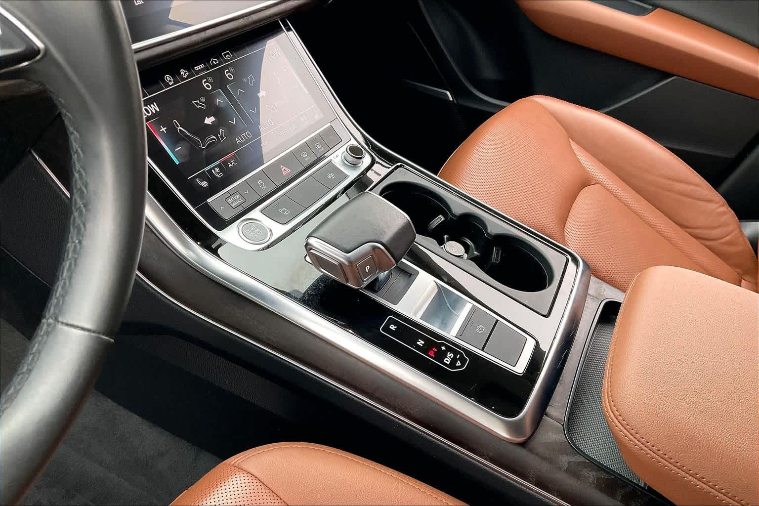 2022 Audi Q8 Premium Plus Florett Silver Metallic at BMW of West Houston