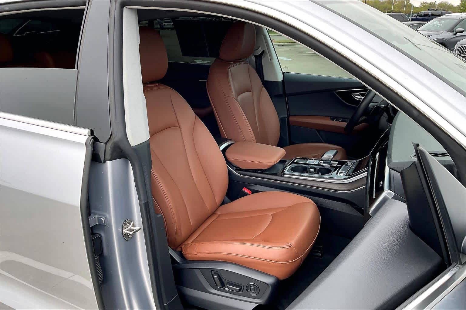 2022 Audi Q8 Premium Plus Florett Silver Metallic at BMW of West Houston