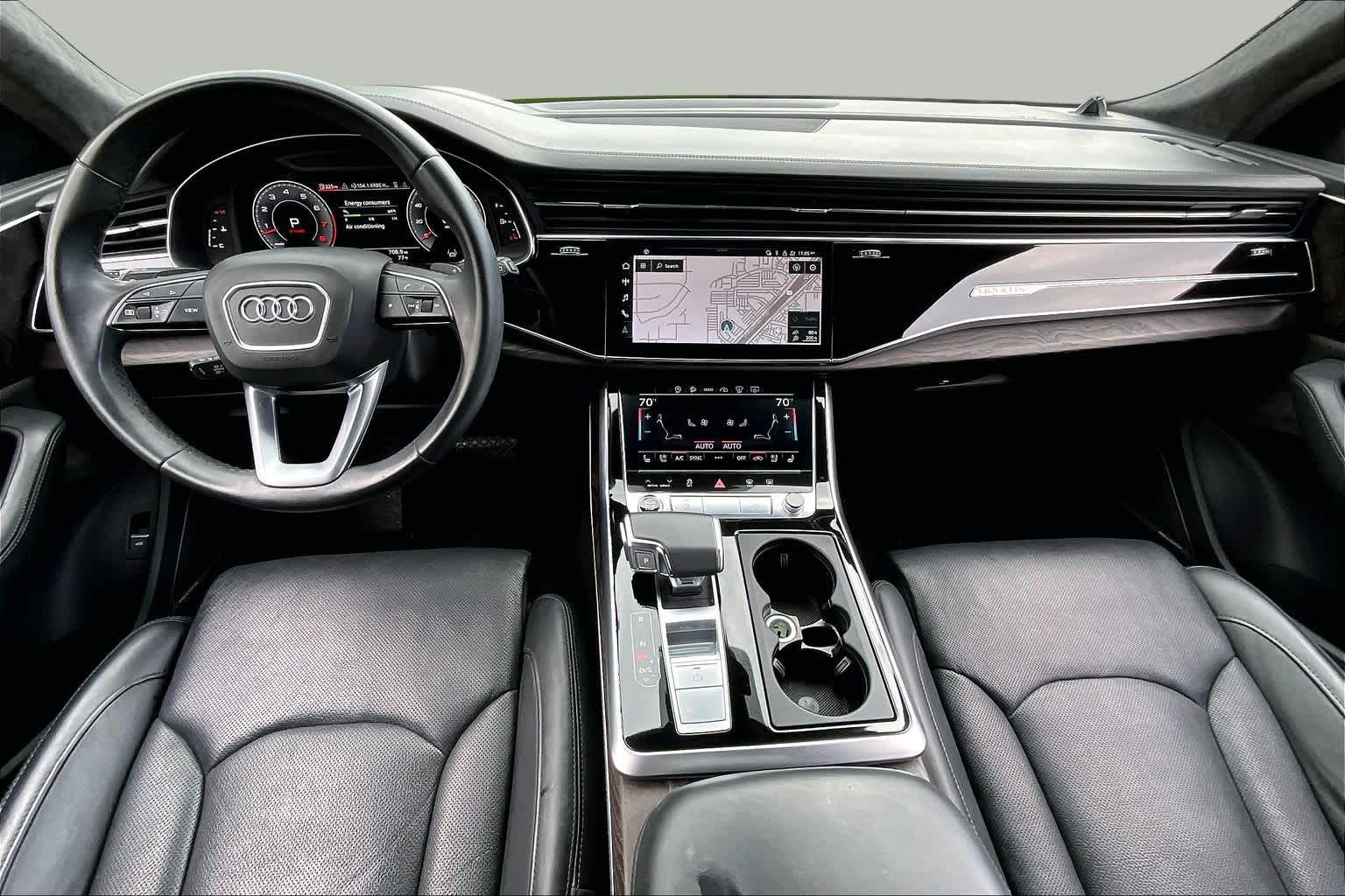 2021 Audi Q8 Prestige Orca Black Metallic at AutoNation USA Houston