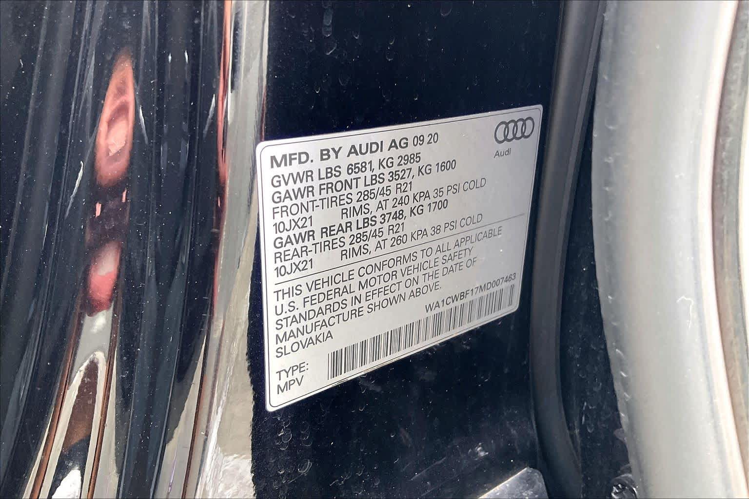 2021 Audi SQ8 photo 34 of 34