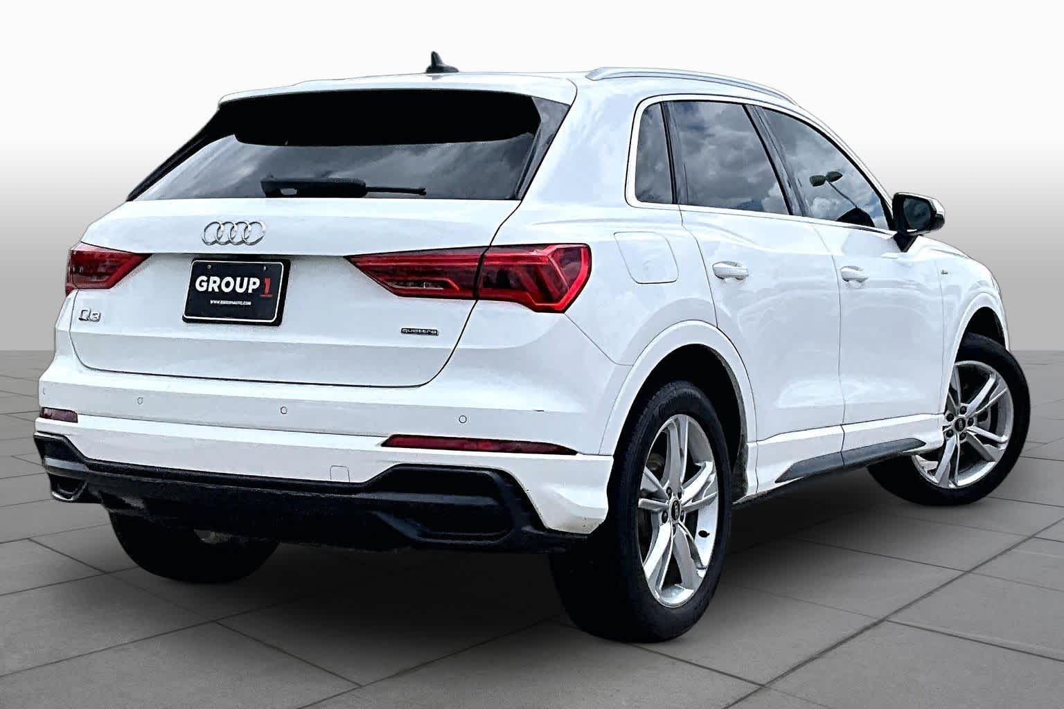 2022 Audi Q3 S line Premium Ibis White at Westside Kia