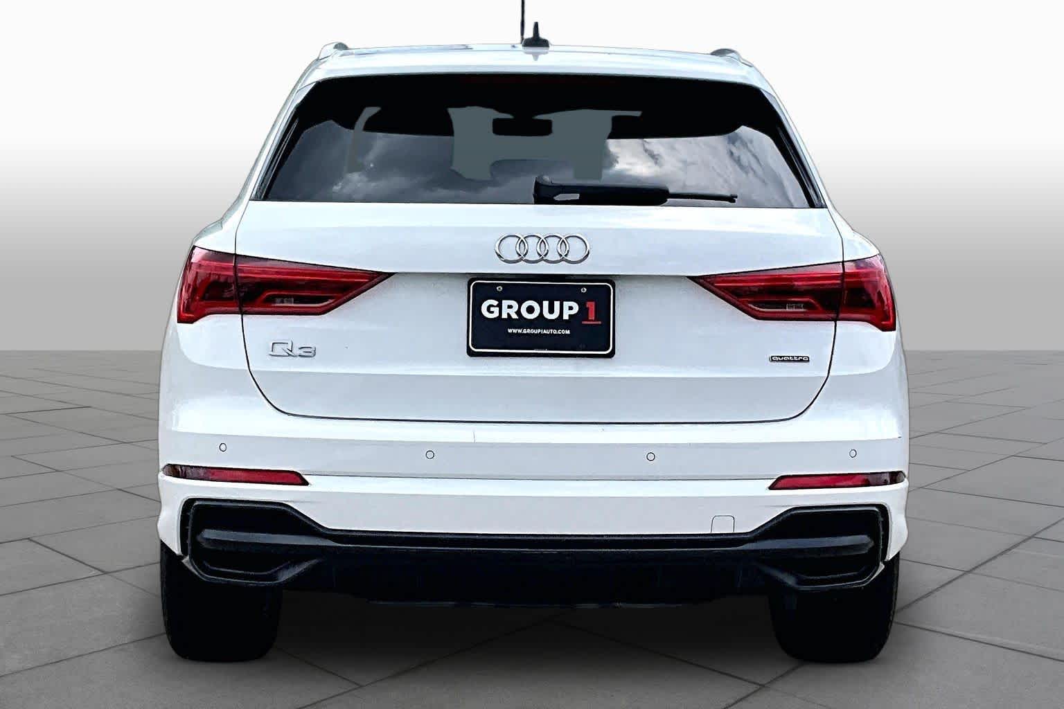 2022 Audi Q3 S line Premium Ibis White at Westside Kia