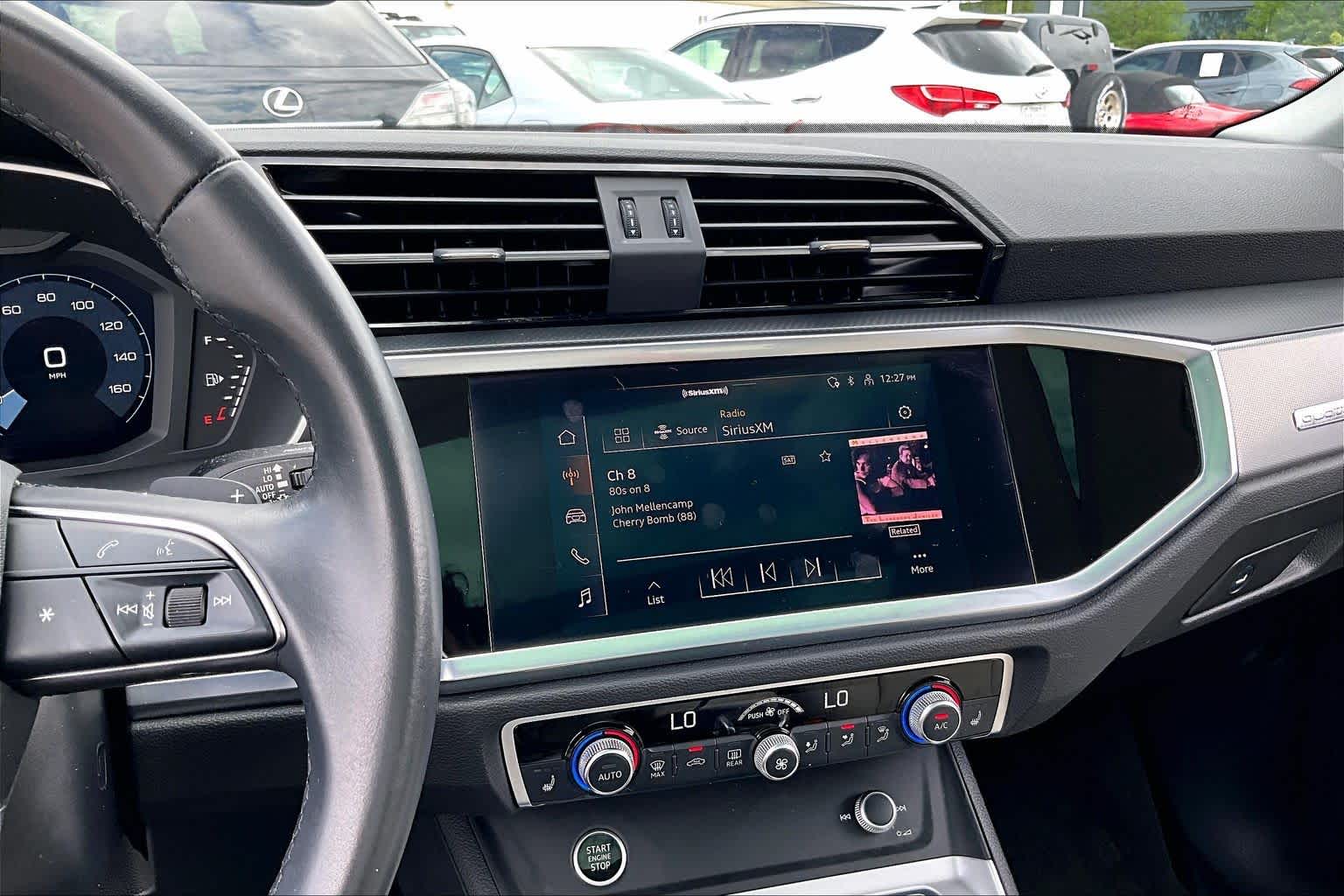 2022 Audi Q3 S line Premium Ibis White at Westside Kia