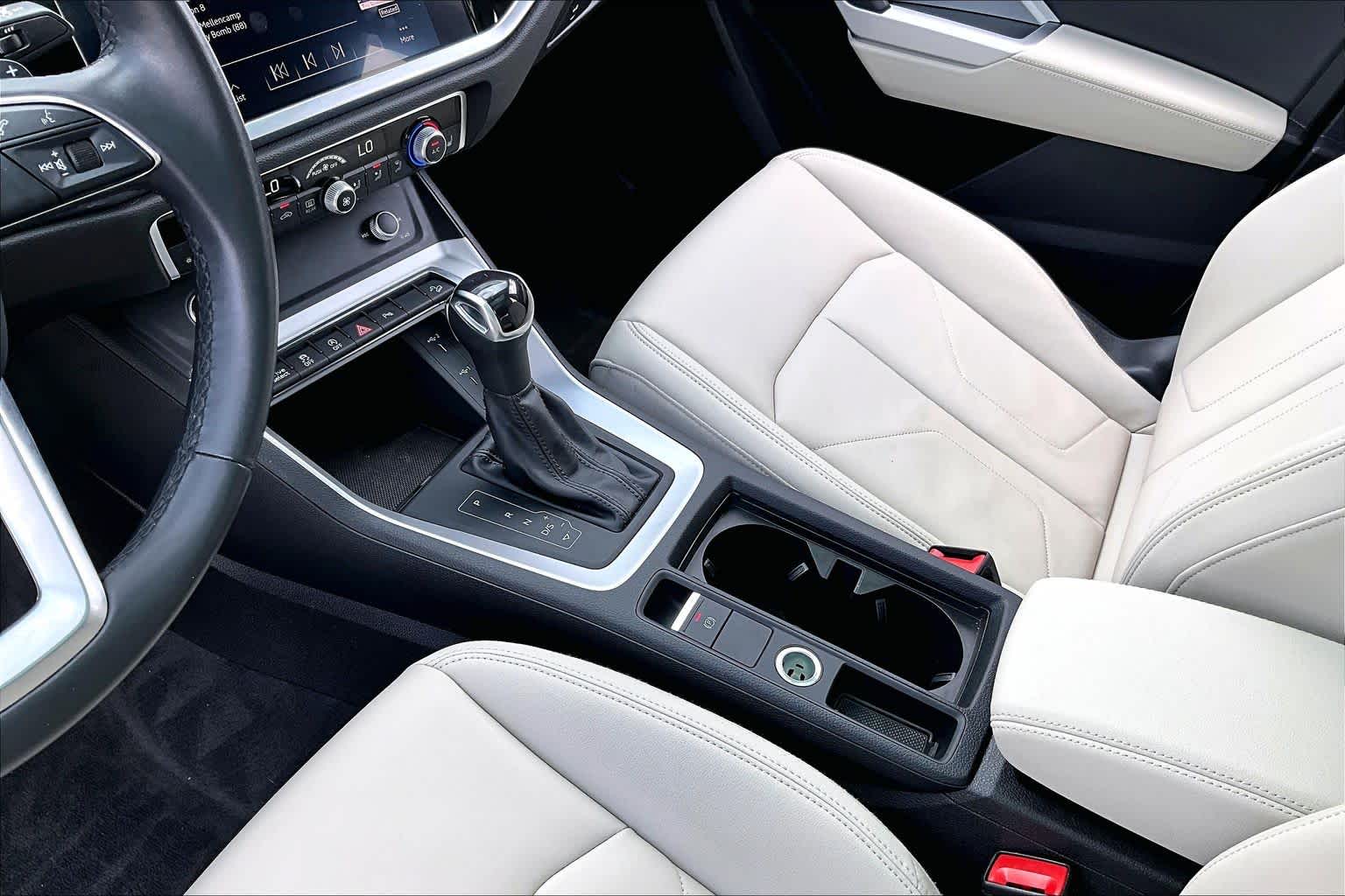 2022 Audi Q3 S line Premium Ibis White at Westside Kia
