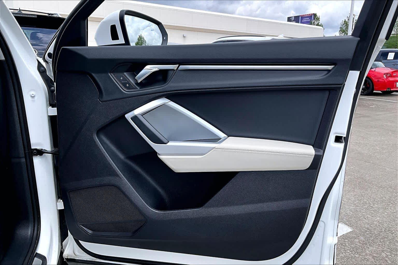 2022 Audi Q3 S line Premium Ibis White at Westside Kia