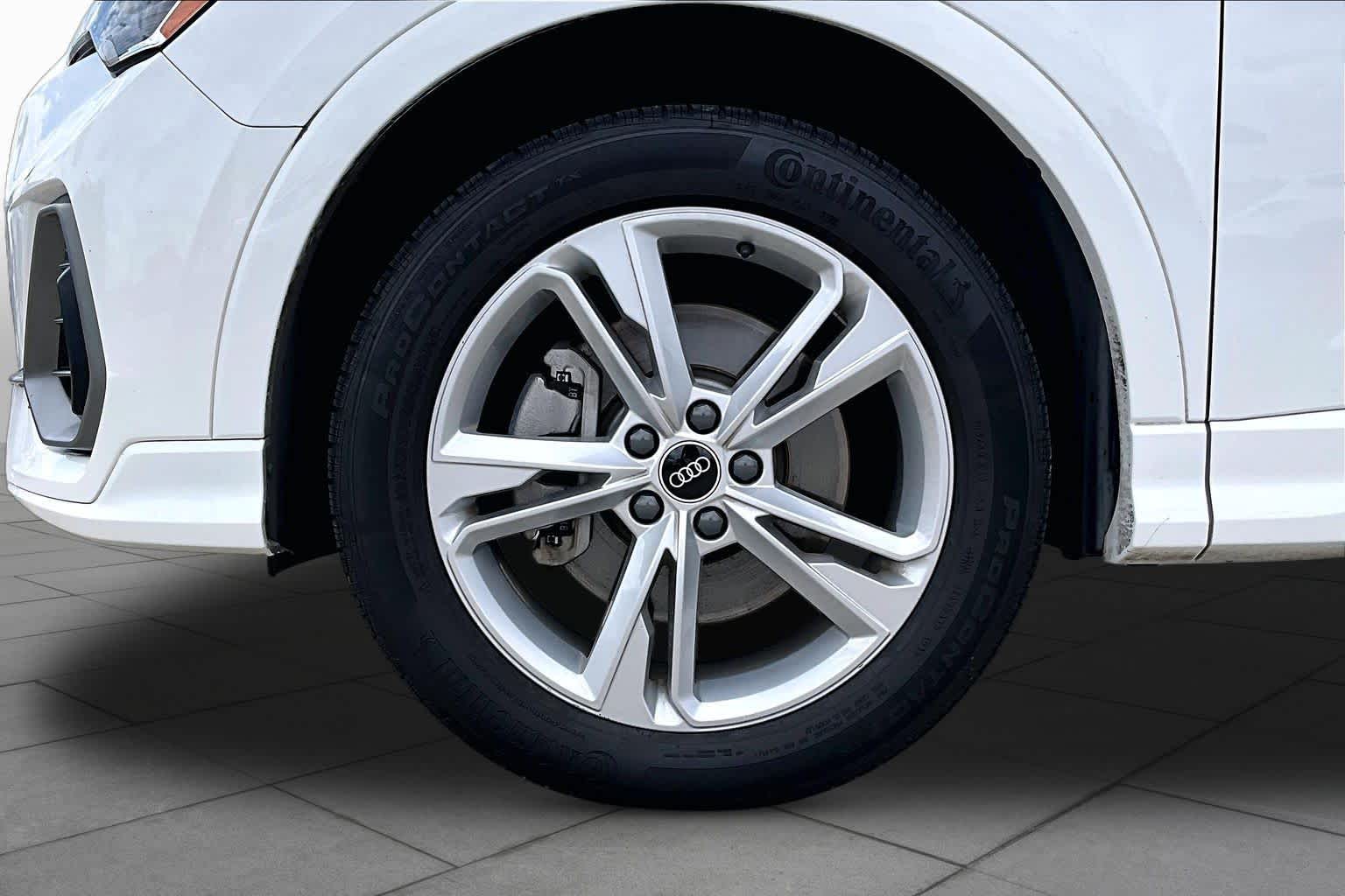 2022 Audi Q3 S line Premium Ibis White at Westside Kia