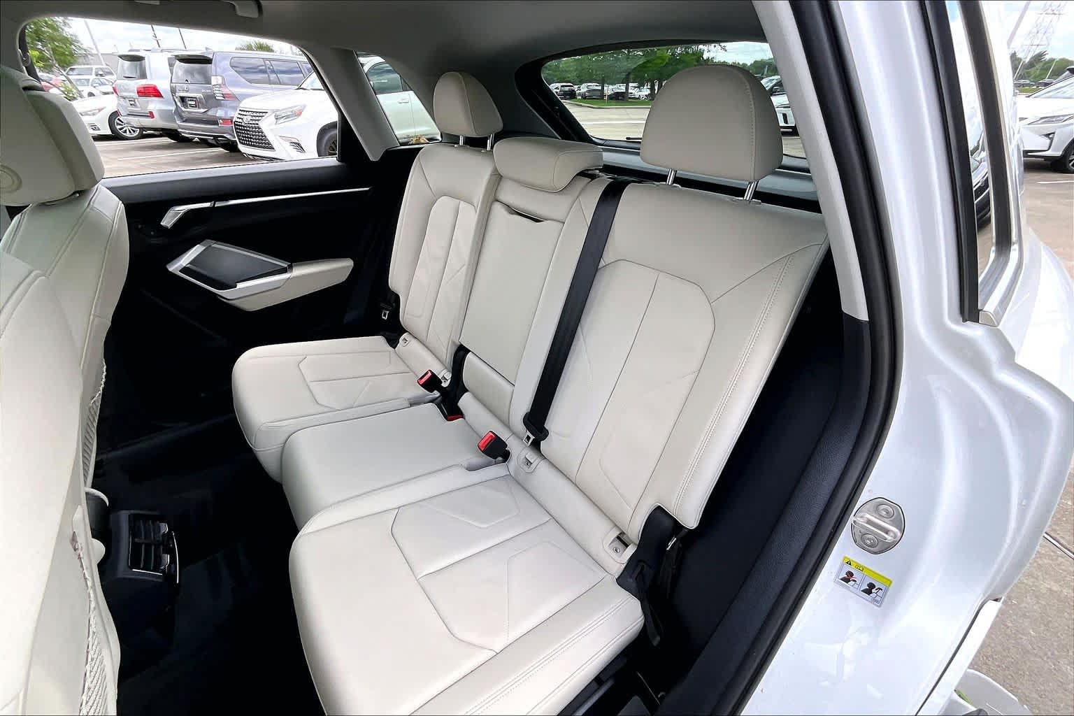 2022 Audi Q3 S line Premium Ibis White at Westside Kia