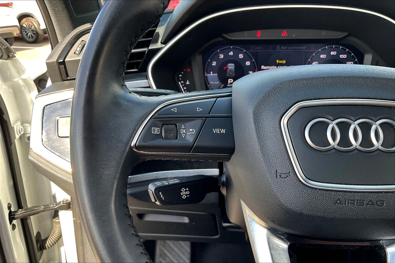 2020 Audi Q3 S line Premium Glacier White Metallic at Lexus of Clear Lake