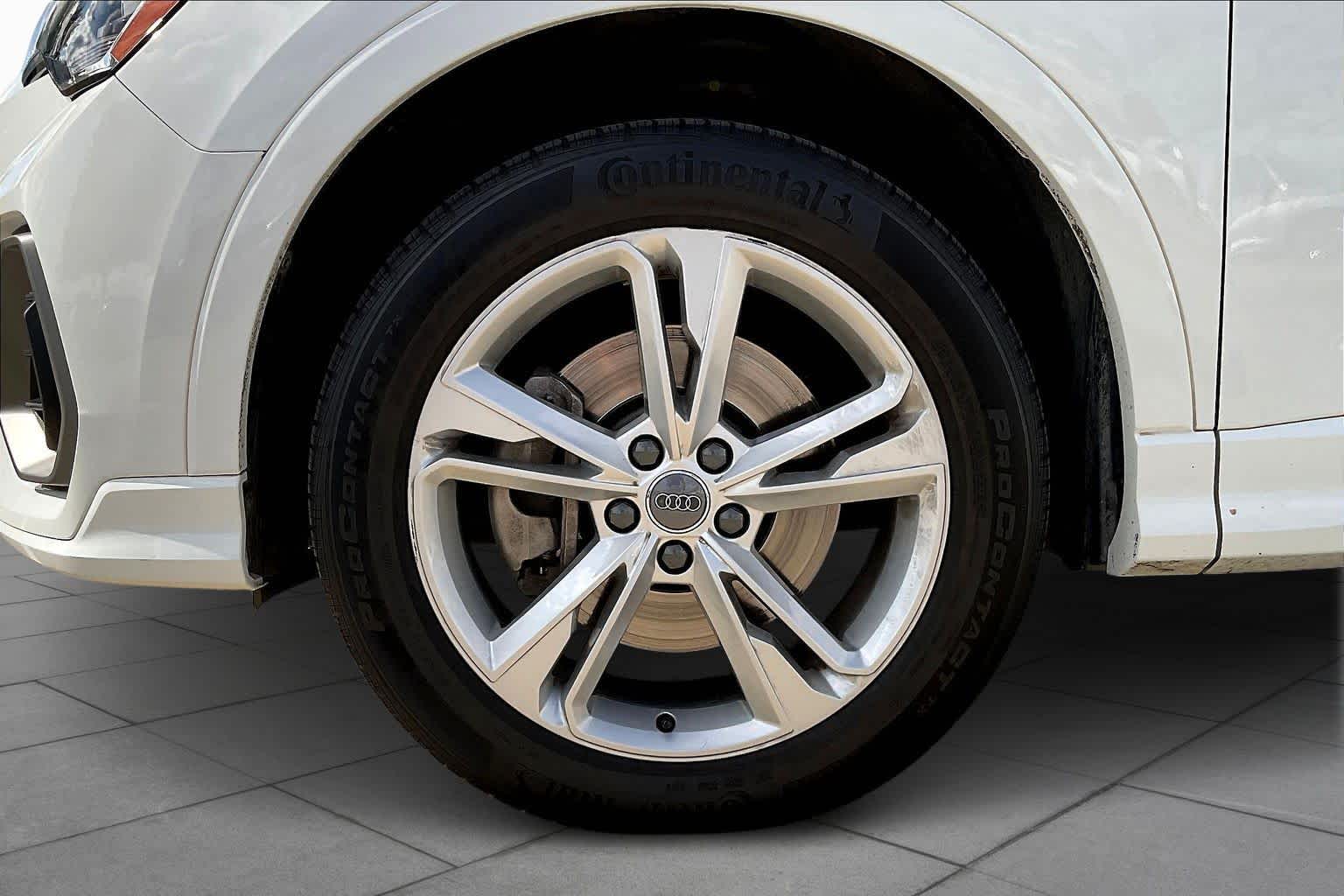 2020 Audi Q3 S line Premium Glacier White Metallic at Lexus of Clear Lake