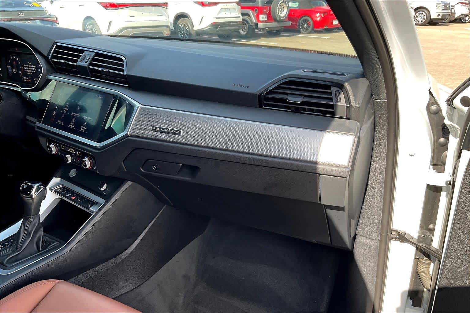 2020 Audi Q3 S line Premium Glacier White Metallic at Lexus of Clear Lake