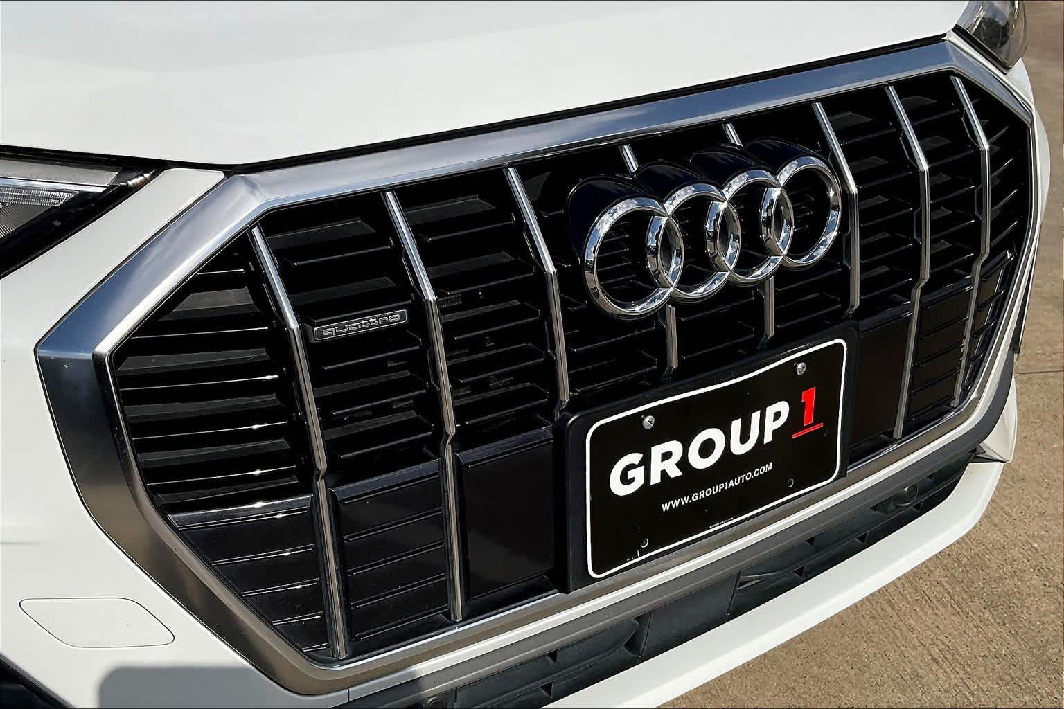 2020 Audi Q3 S line Premium Glacier White Metallic at Lexus of Clear Lake