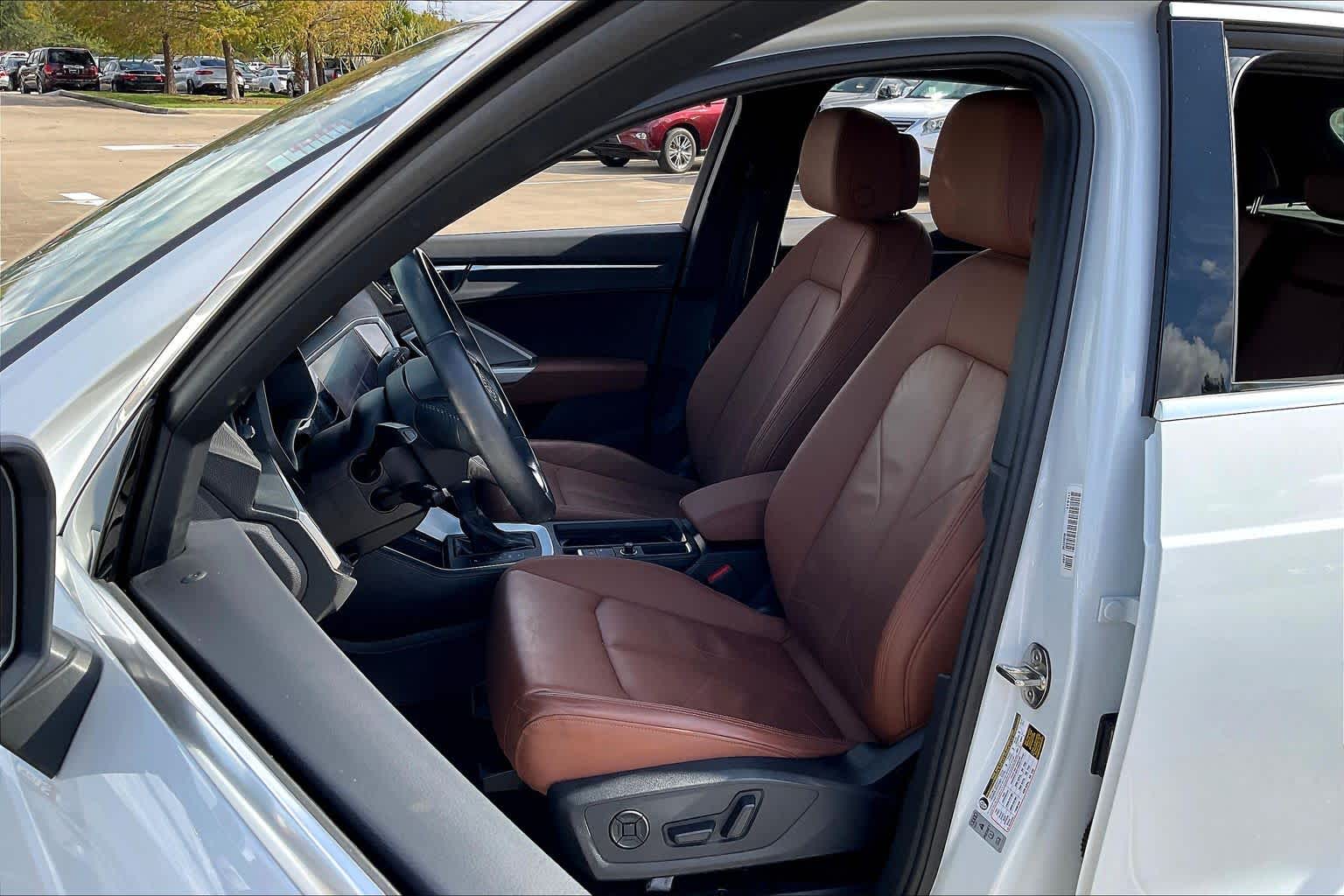 2020 Audi Q3 S line Premium Glacier White Metallic at Lexus of Clear Lake