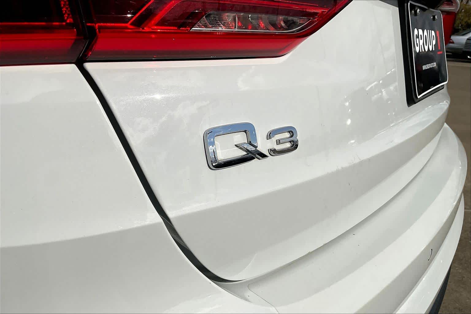 2020 Audi Q3 S line Premium Glacier White Metallic at Lexus of Clear Lake