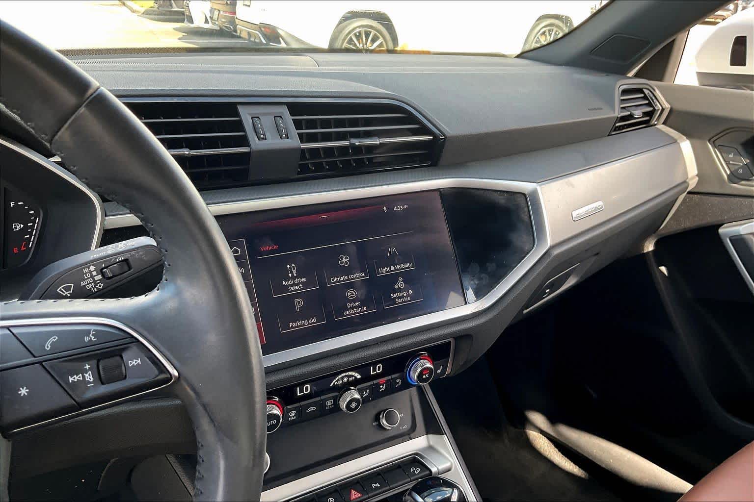 2020 Audi Q3 S line Premium Glacier White Metallic at Lexus of Clear Lake