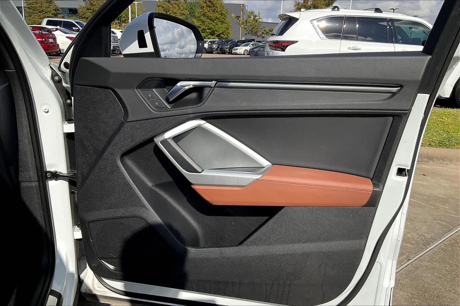 2020 Audi Q3 S line Premium Glacier White Metallic at Lexus of Clear Lake