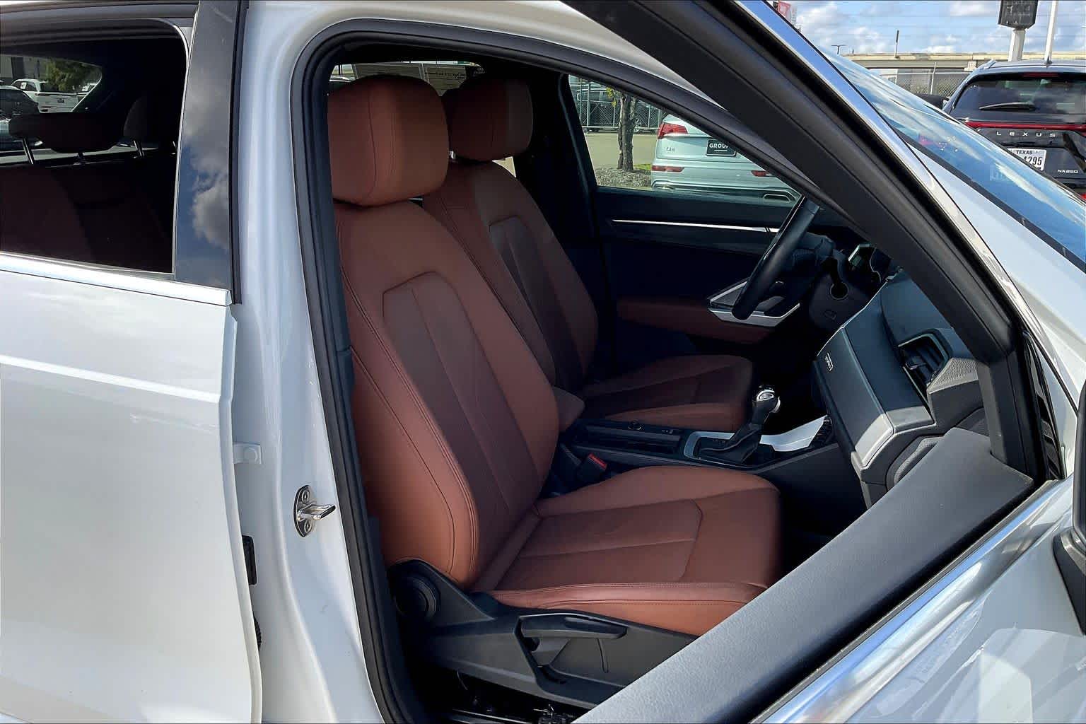 2020 Audi Q3 S line Premium Glacier White Metallic at Lexus of Clear Lake