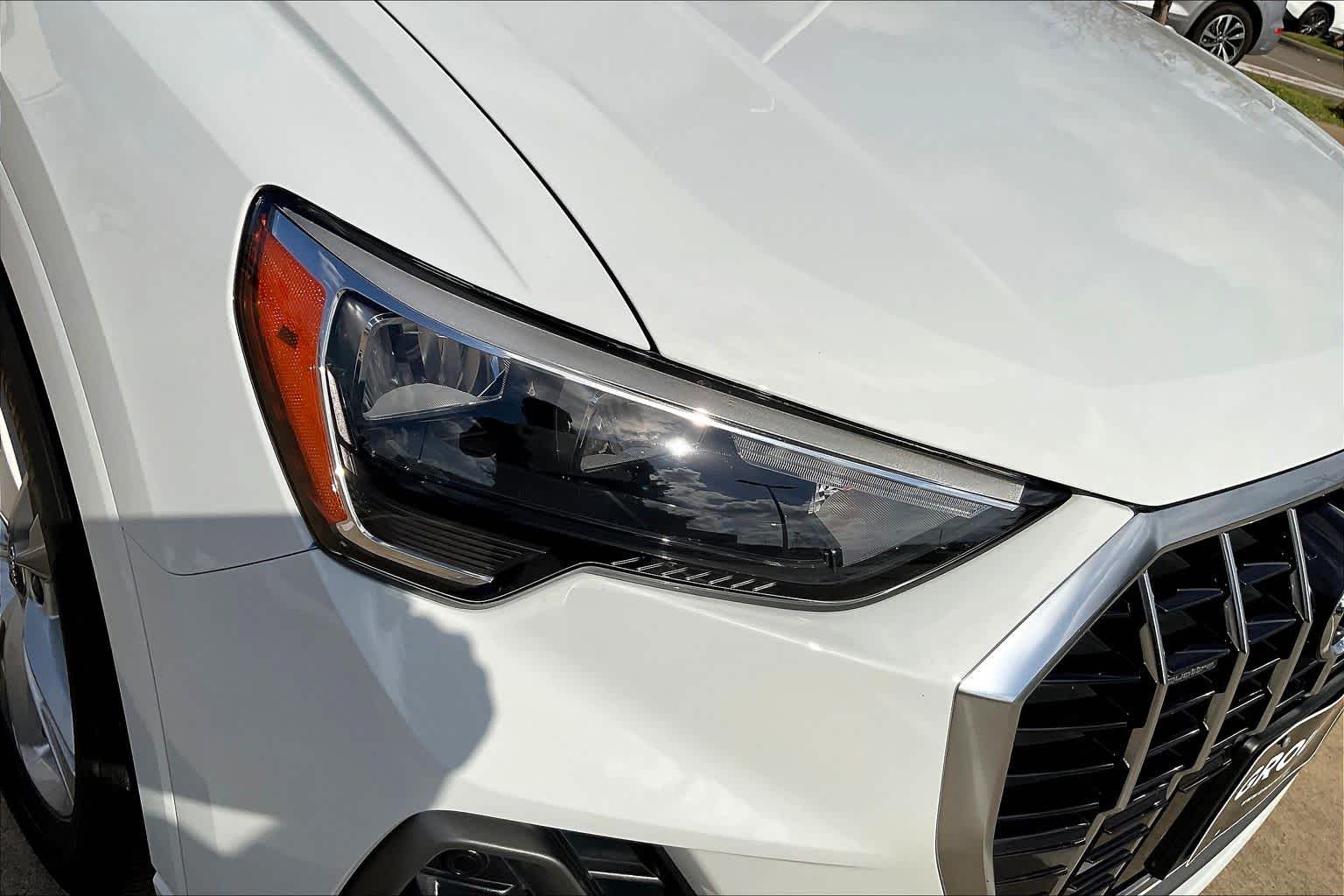 2020 Audi Q3 S line Premium Glacier White Metallic at Lexus of Clear Lake