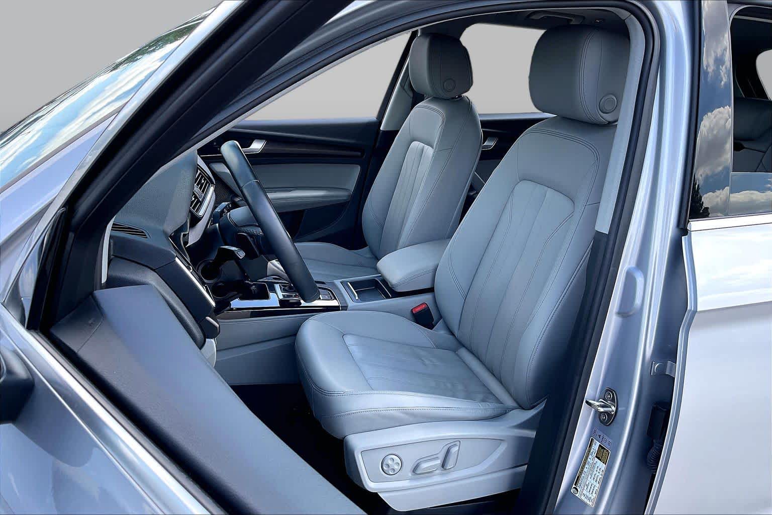 2022 Audi Q5 S line Premium Plus Florett Silver Metallic at Mercedes-Benz of Houston North