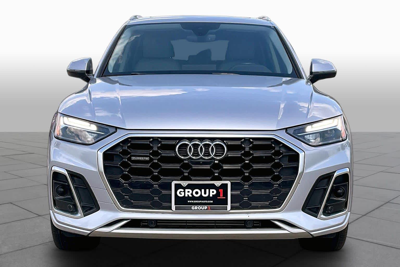 2022 Audi Q5 S line Premium Plus Florett Silver Metallic at Mercedes-Benz of Houston North