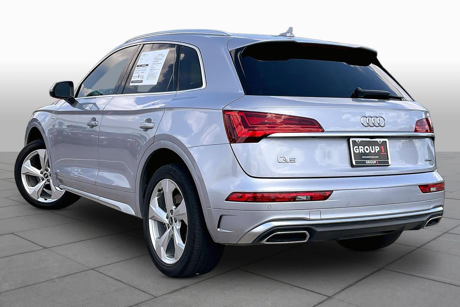 2022 Audi Q5 S line Premium Plus Florett Silver Metallic at Mercedes-Benz of Houston North