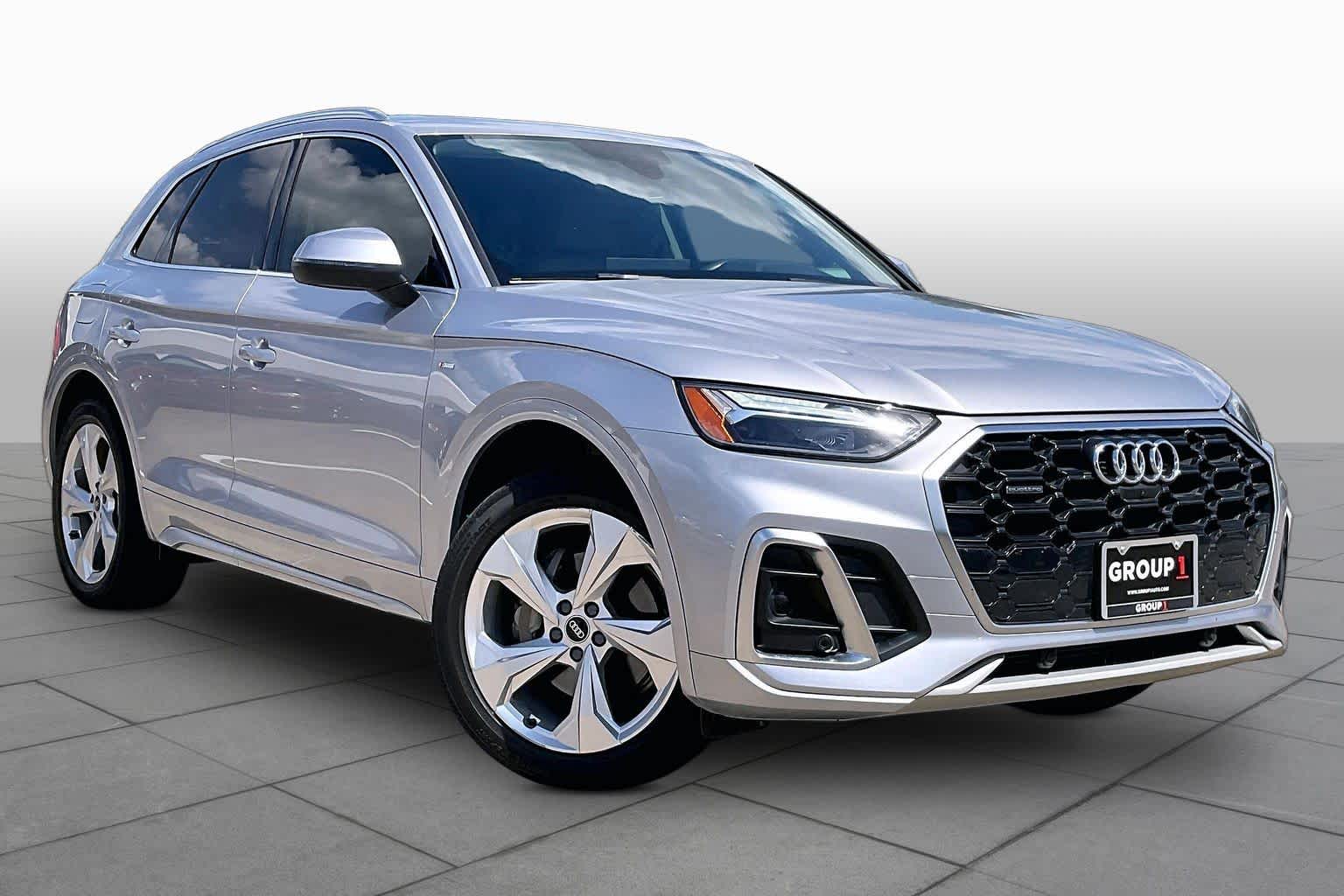 2022 Audi Q5 S line Premium Plus Florett Silver Metallic at Mercedes-Benz of Houston North