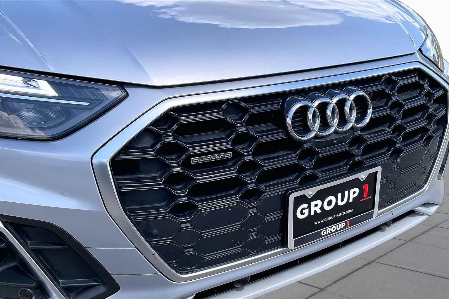2022 Audi Q5 S line Premium Plus Florett Silver Metallic at Mercedes-Benz of Houston North