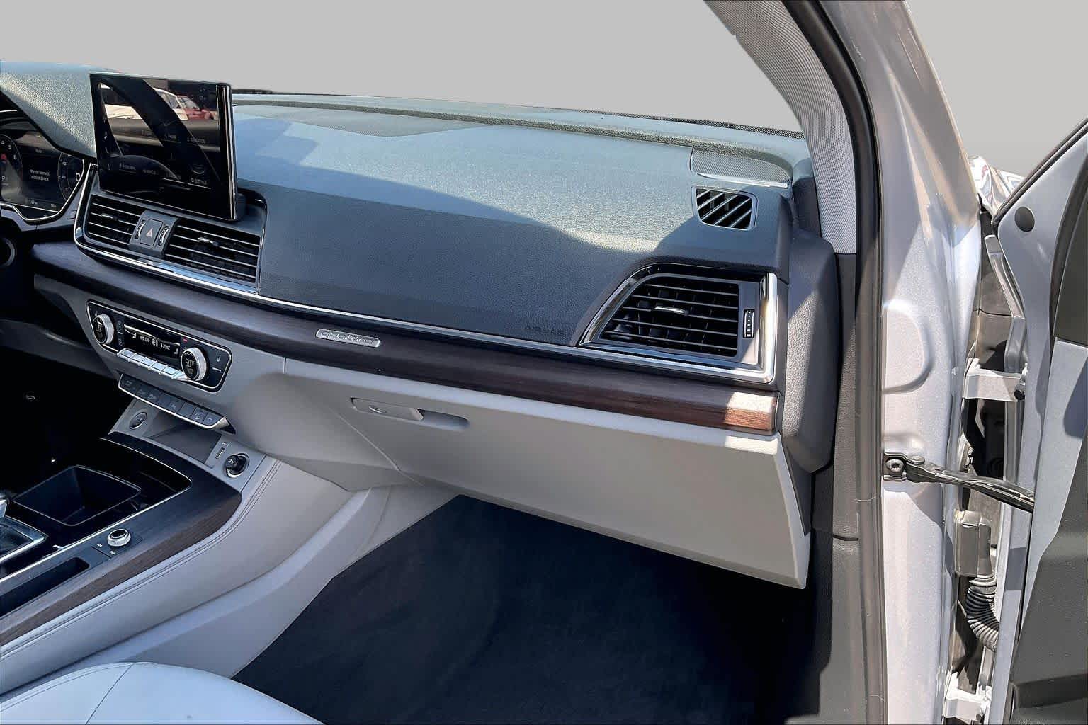 2022 Audi Q5 S line Premium Plus Florett Silver Metallic at Mercedes-Benz of Houston North