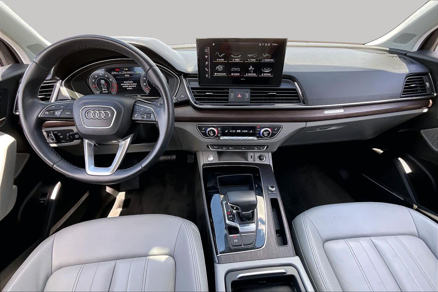 2022 Audi Q5 S line Premium Plus Florett Silver Metallic at Mercedes-Benz of Houston North