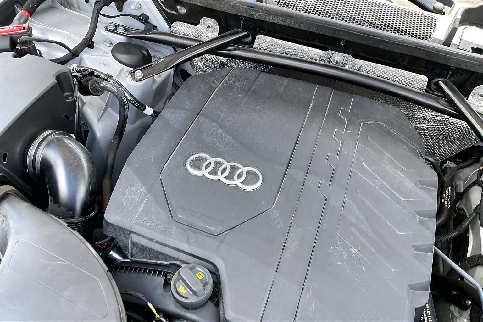 2022 Audi Q5 S line Premium Plus Florett Silver Metallic at Mercedes-Benz of Houston North