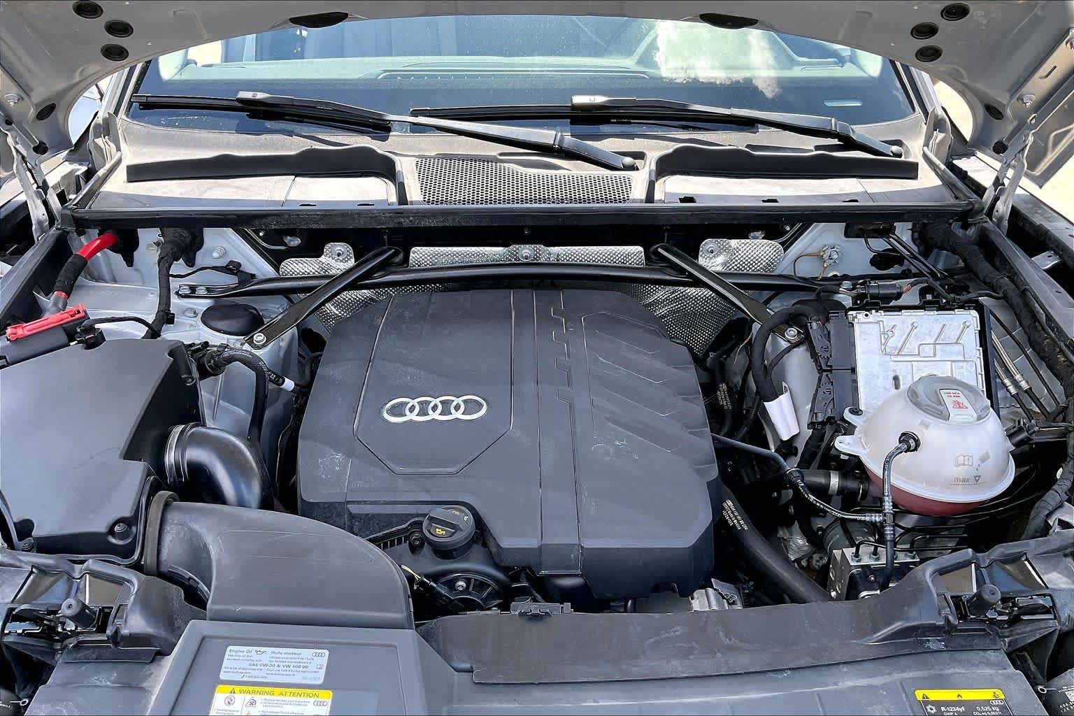 2022 Audi Q5 S line Premium Plus Florett Silver Metallic at Mercedes-Benz of Houston North