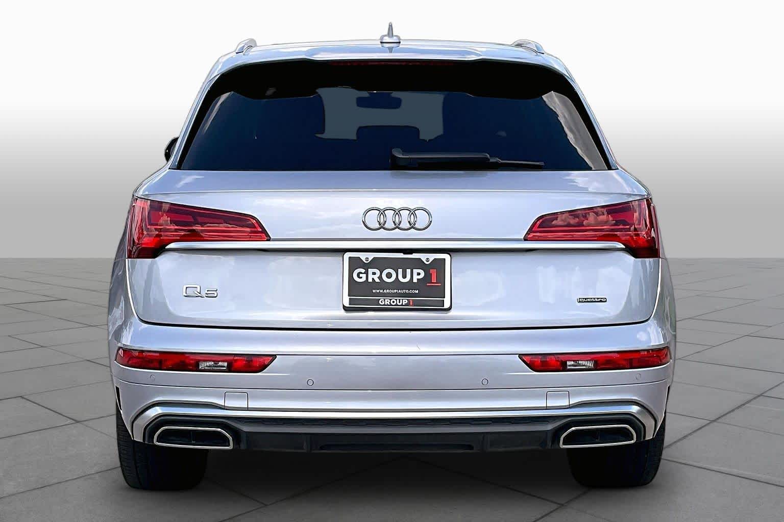 2022 Audi Q5 S line Premium Plus Florett Silver Metallic at Mercedes-Benz of Houston North