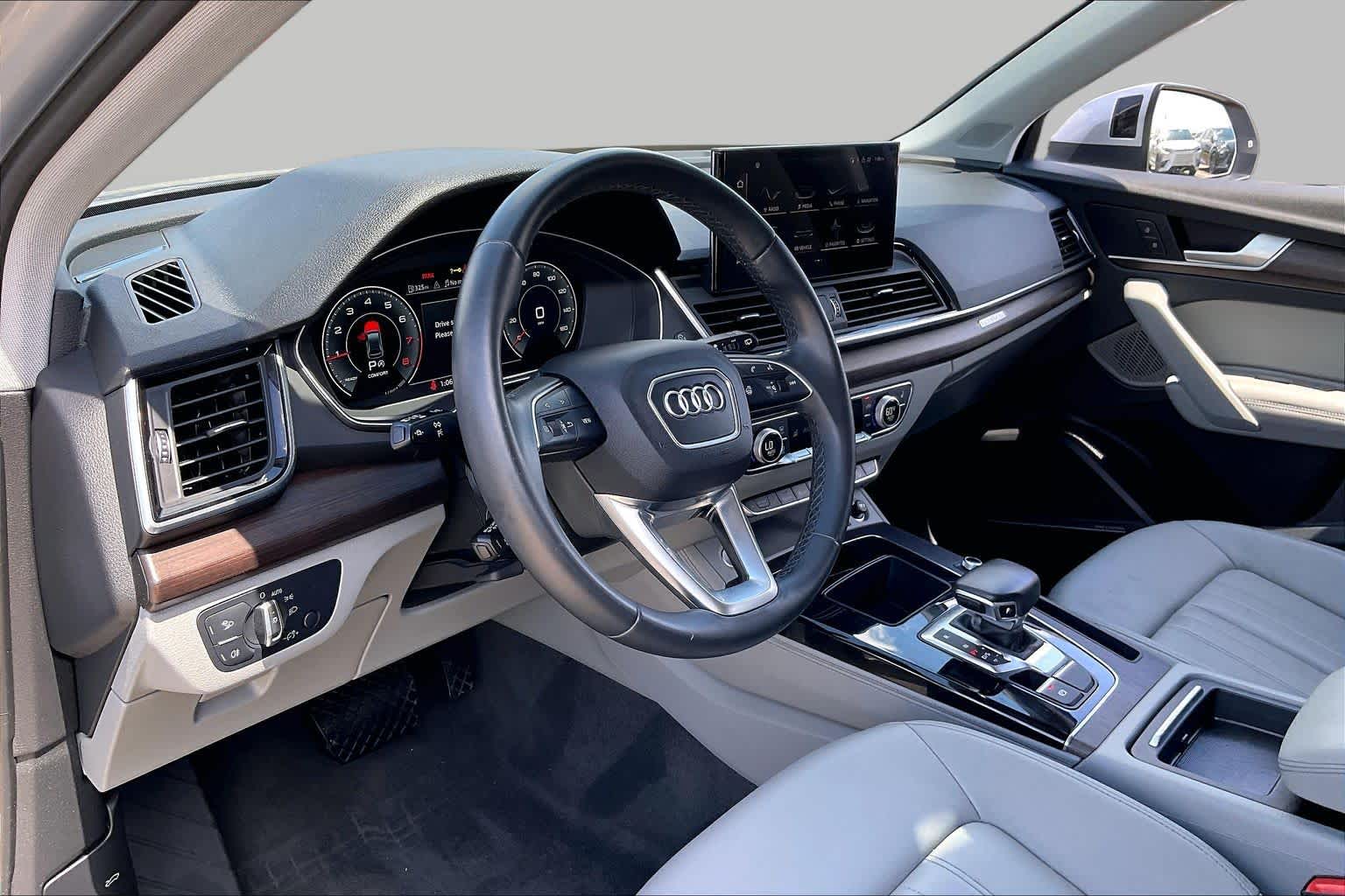 2022 Audi Q5 S line Premium Plus Florett Silver Metallic at Mercedes-Benz of Houston North