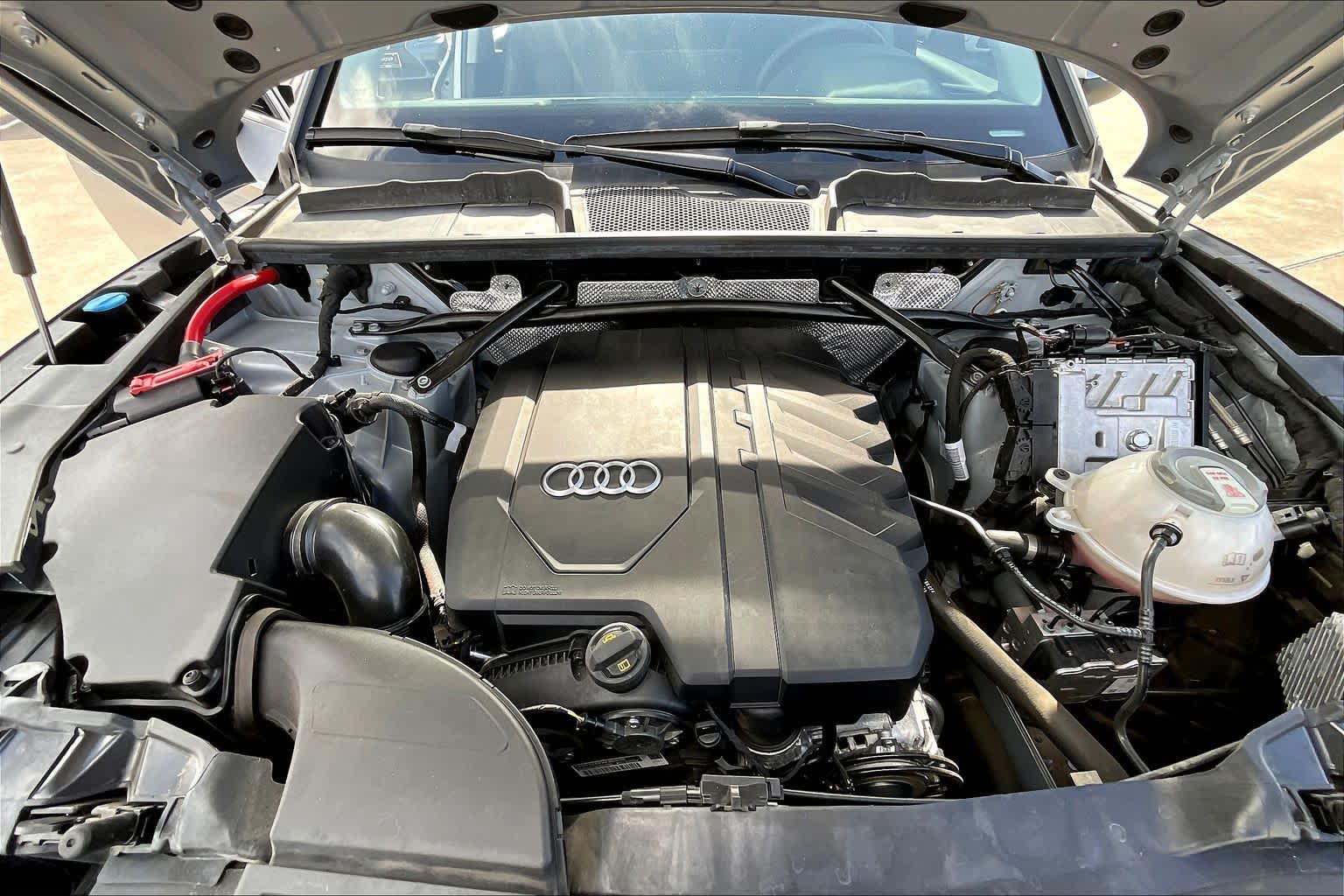 2023 Audi Q5 S line Premium Plus Florett Silver Metallic at AutoNation Chevrolet Gulf Fwy