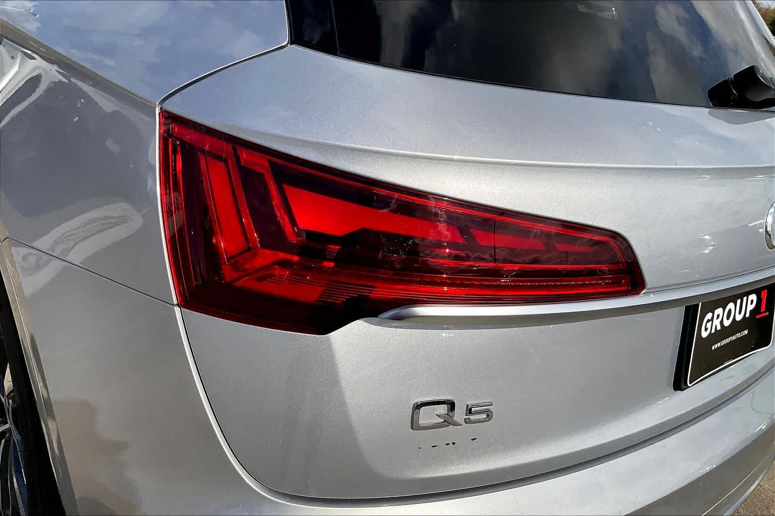 2023 Audi Q5 S line Premium Plus Florett Silver Metallic at AutoNation Chevrolet Gulf Fwy