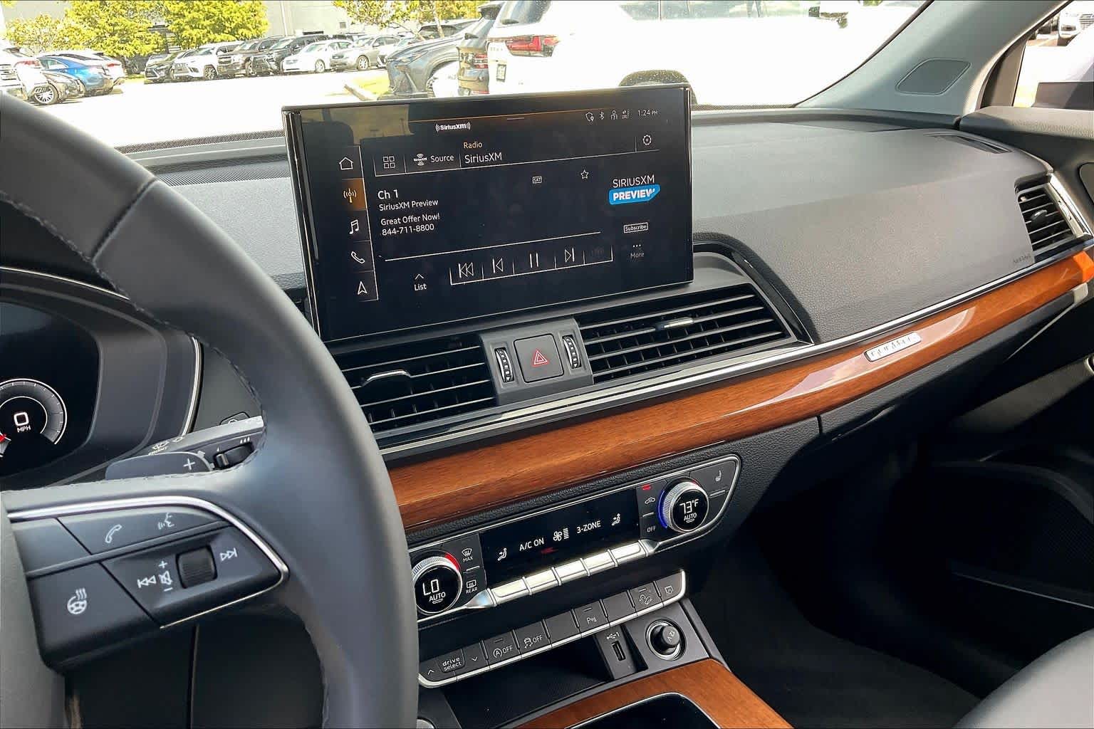 2023 Audi Q5 S line Premium Plus Florett Silver Metallic at AutoNation Chevrolet Gulf Fwy