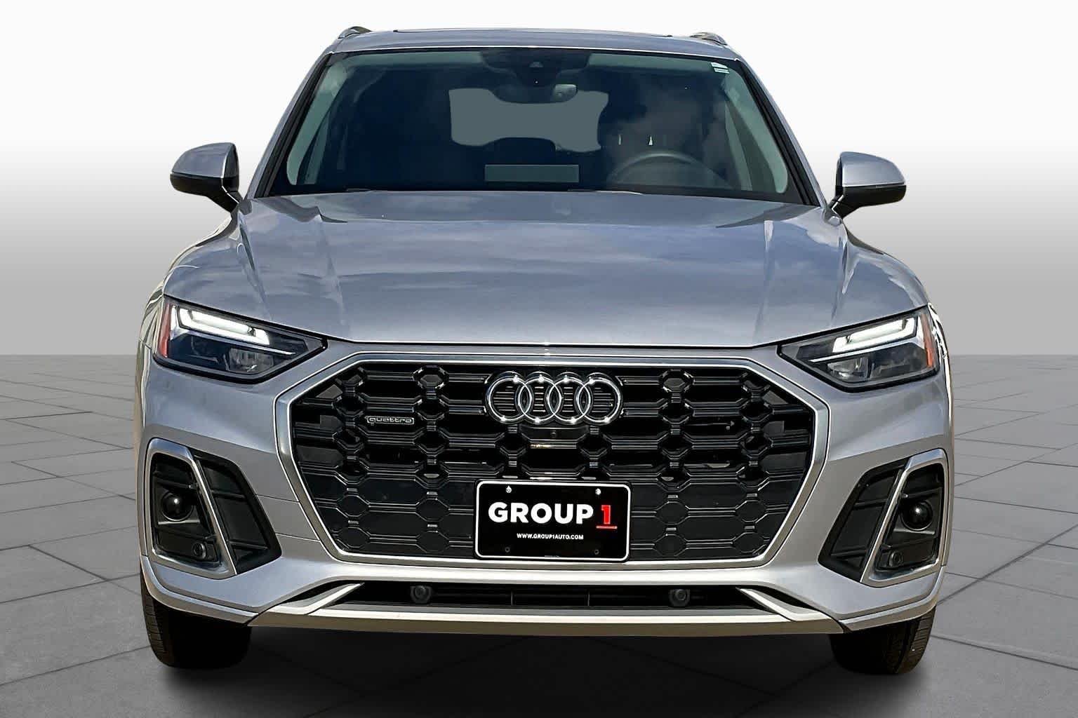 2023 Audi Q5 S line Premium Plus Florett Silver Metallic at AutoNation Chevrolet Gulf Fwy