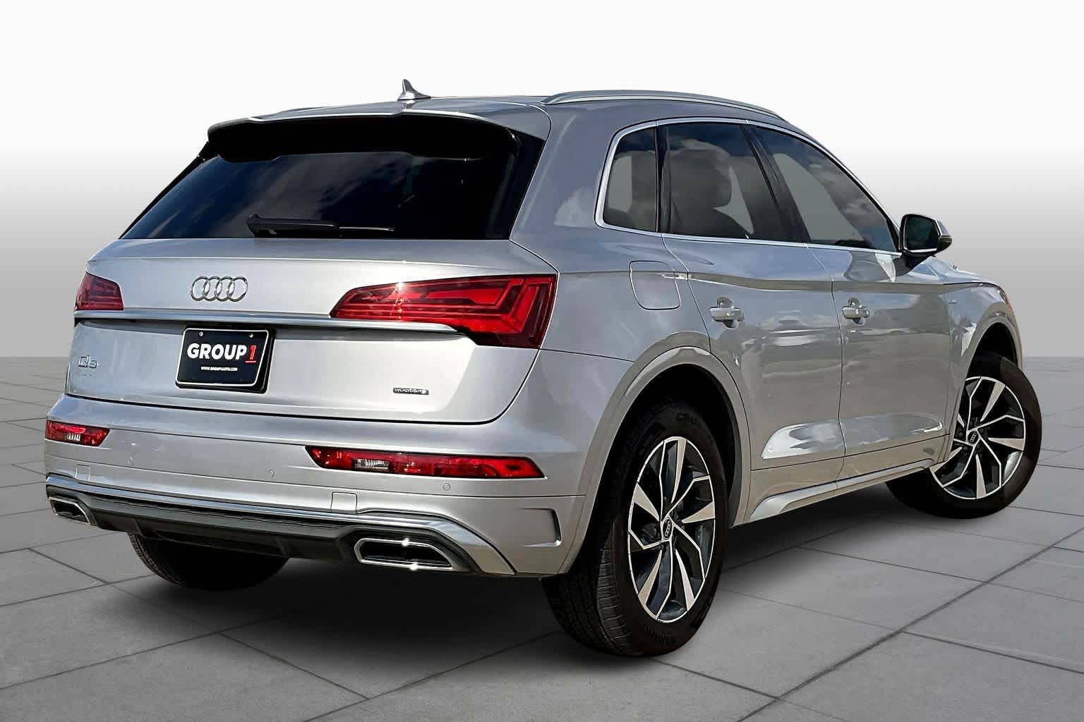 2023 Audi Q5 S line Premium Plus Florett Silver Metallic at AutoNation Chevrolet Gulf Fwy