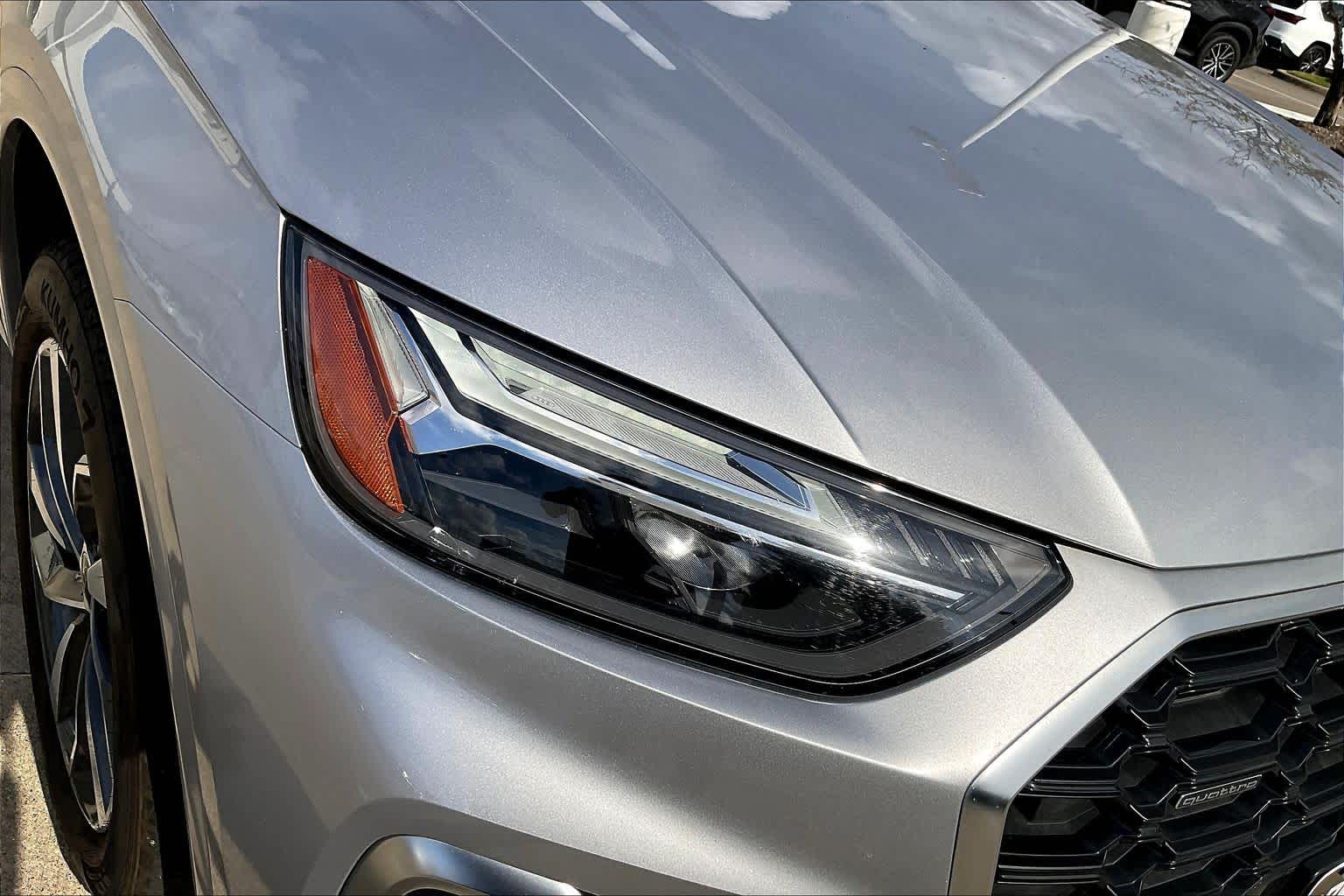 2023 Audi Q5 S line Premium Plus Florett Silver Metallic at AutoNation Chevrolet Gulf Fwy