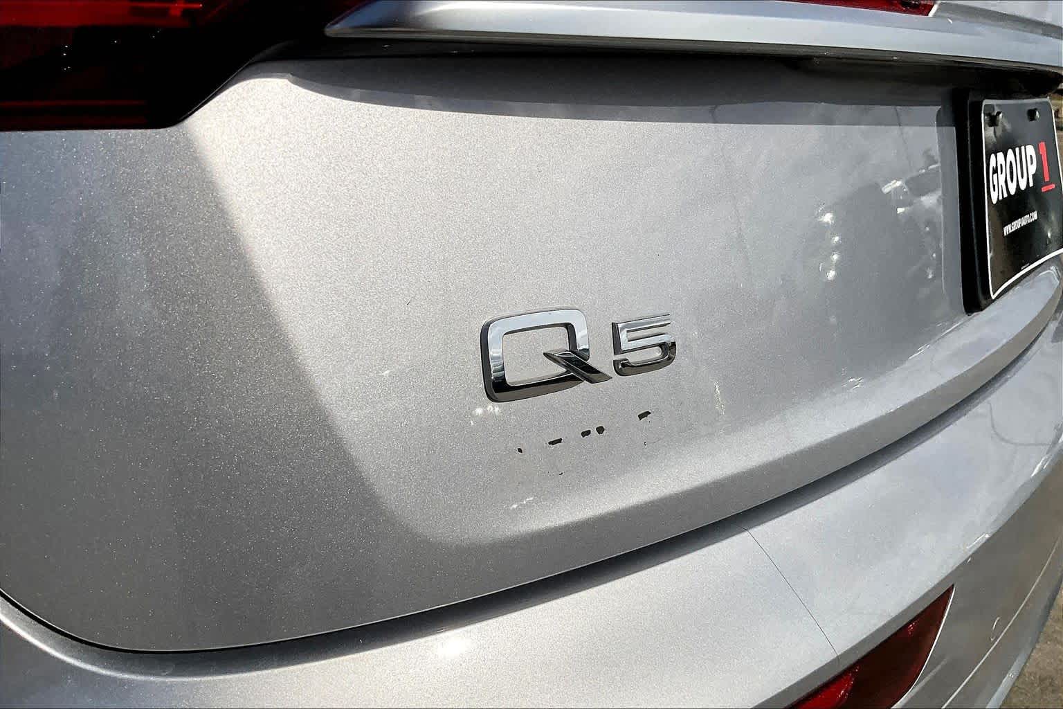 2023 Audi Q5 S line Premium Plus Florett Silver Metallic at AutoNation Chevrolet Gulf Fwy