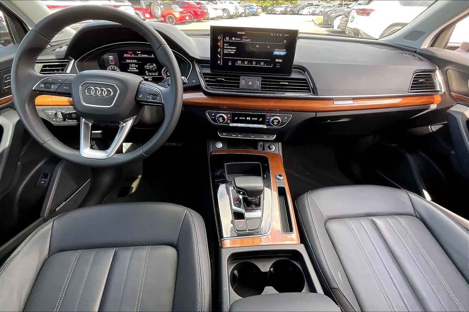 2023 Audi Q5 S line Premium Plus Florett Silver Metallic at AutoNation Chevrolet Gulf Fwy