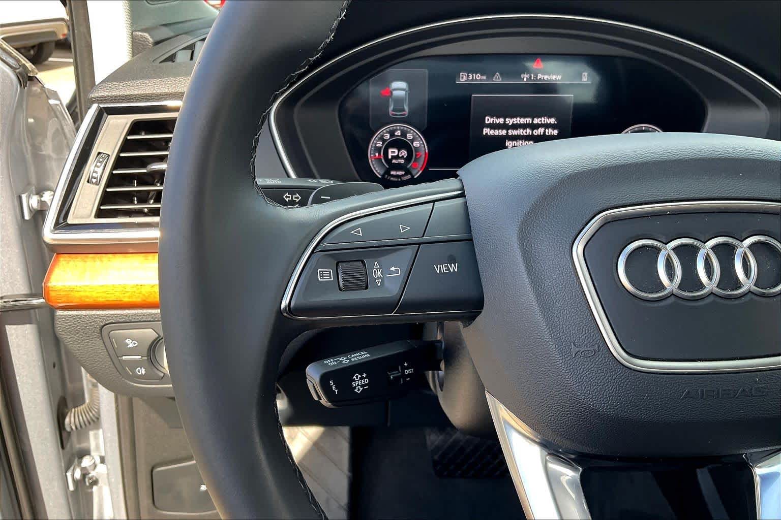 2023 Audi Q5 S line Premium Plus Florett Silver Metallic at AutoNation Chevrolet Gulf Fwy