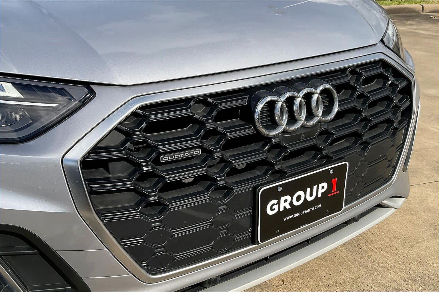 2023 Audi Q5 S line Premium Plus Florett Silver Metallic at AutoNation Chevrolet Gulf Fwy