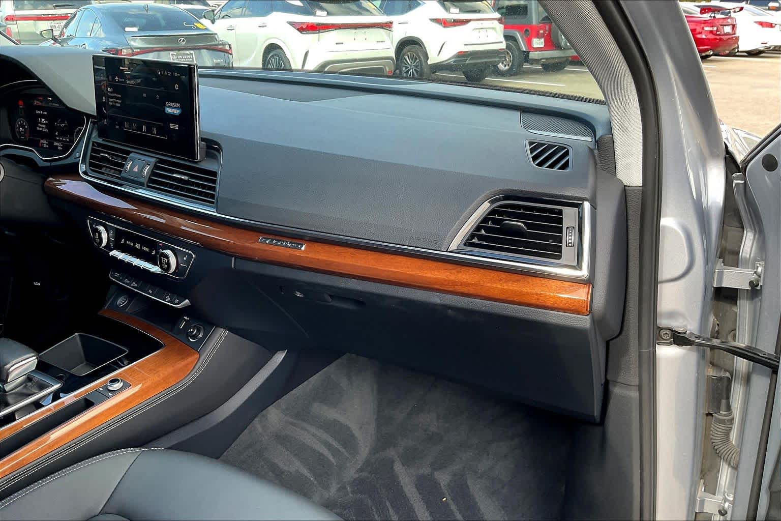 2023 Audi Q5 S line Premium Plus Florett Silver Metallic at AutoNation Chevrolet Gulf Fwy