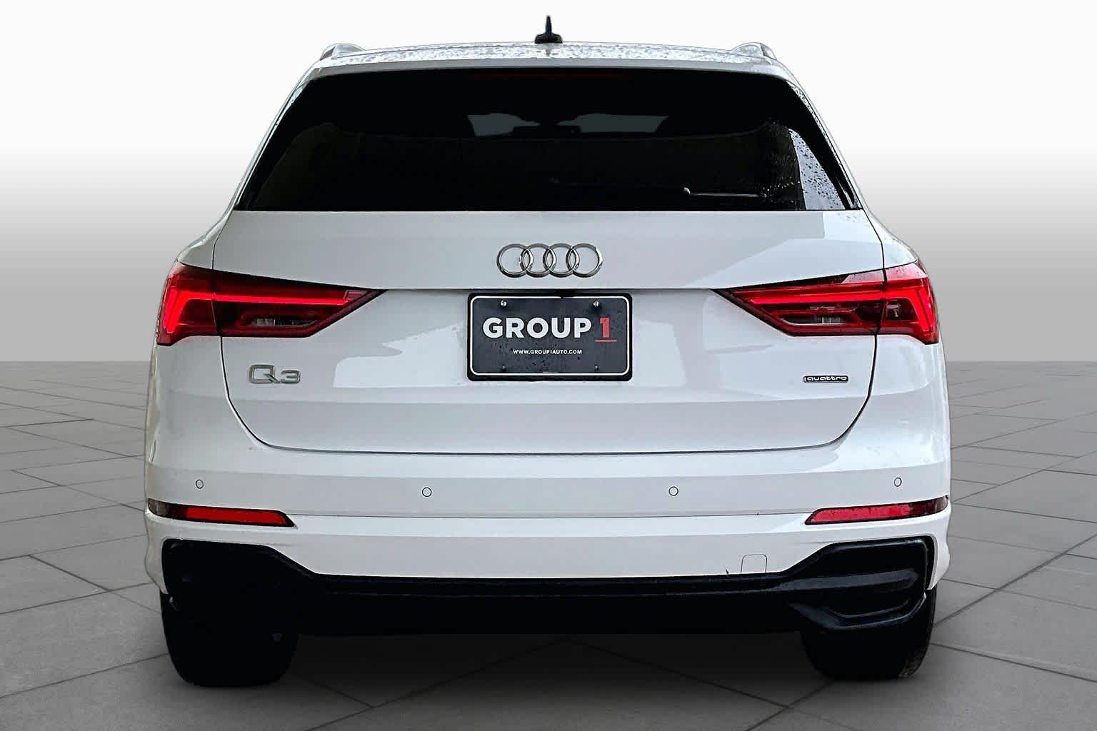 2025 Audi Q3 S line Premium Plus Arkona White at BMW of West Houston
